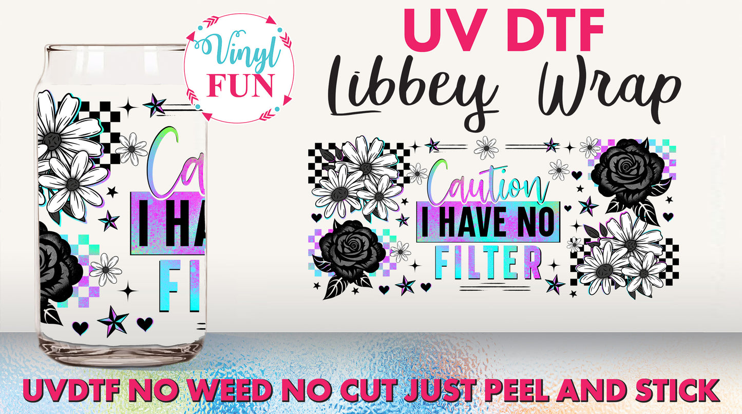 No Filter Libbey Glass Wrap - UV135