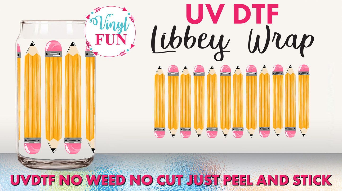 Pencils Libbey Glass Wrap - UV158