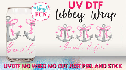 Boat Life Libbey Glass Wrap - UV159