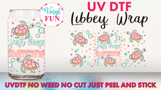 Turtles Libbey Glass Wrap - UV200