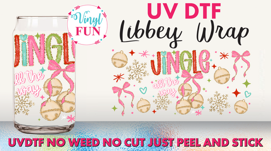 Jingle Libbey Glass Wrap - UV232