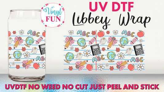 School Things UVDTF Libbey Glass Wrap - UV251