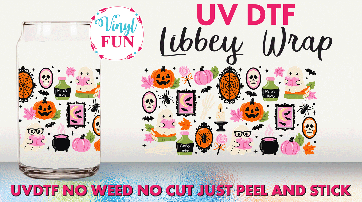 Halloween Things UVDTF Libbey Glass Wrap - UV253