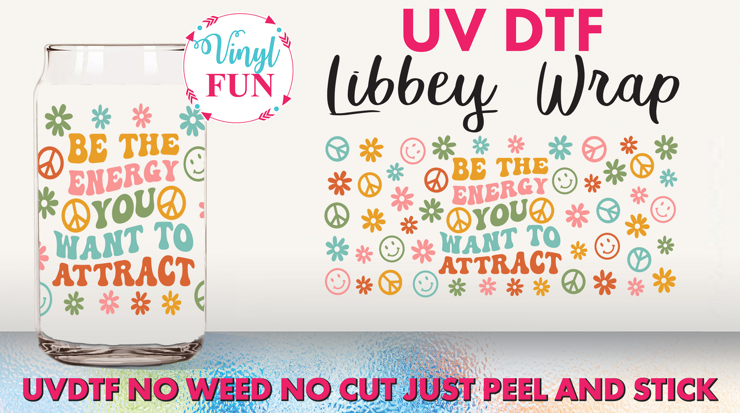 Be The Energy UVDTF Libbey Glass Wrap - UV32