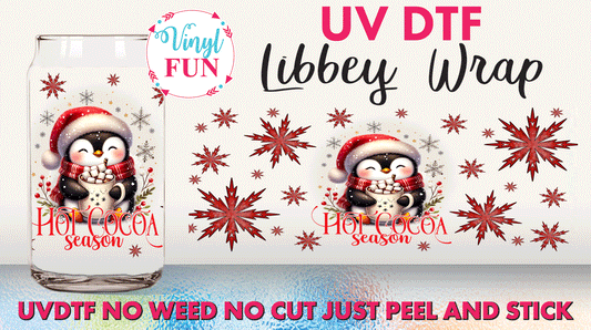 Hot Cocoa Season UVDTF Libbey Glass Wrap - UV33