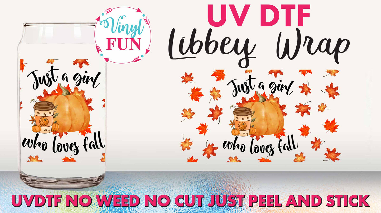 Loves Fall UVDTF Libbey Glass Wrap - UV58