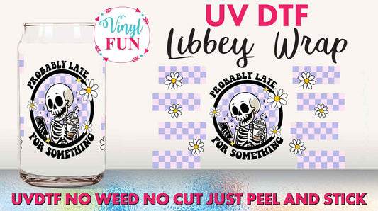 Late UVDTF Libbey Glass Wrap - UV203