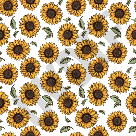 UVDTF Sunflower Elements