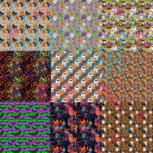 Pattern Sampler Ready For Halloween