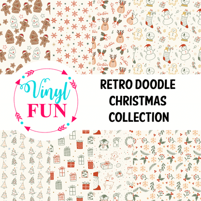 Retro Doodle Christmas Collection