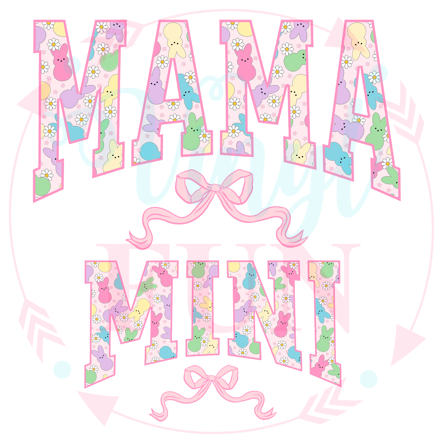 Bunny Mama or Mini Transfer -E4