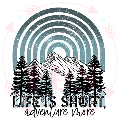 UVDTF Life Is Too Short Decal - 71