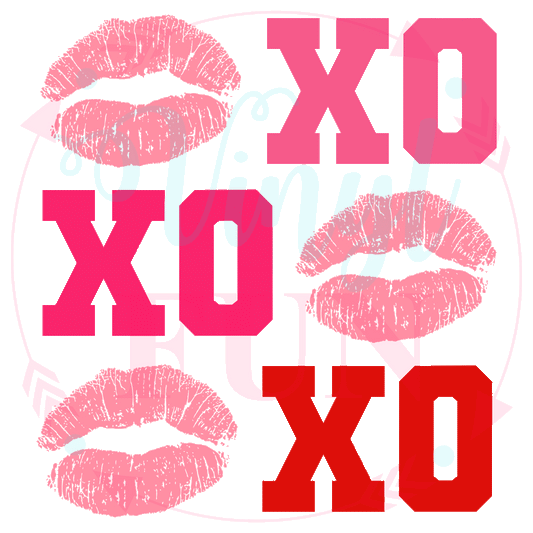 XOXO & Lips Transfer -V8
