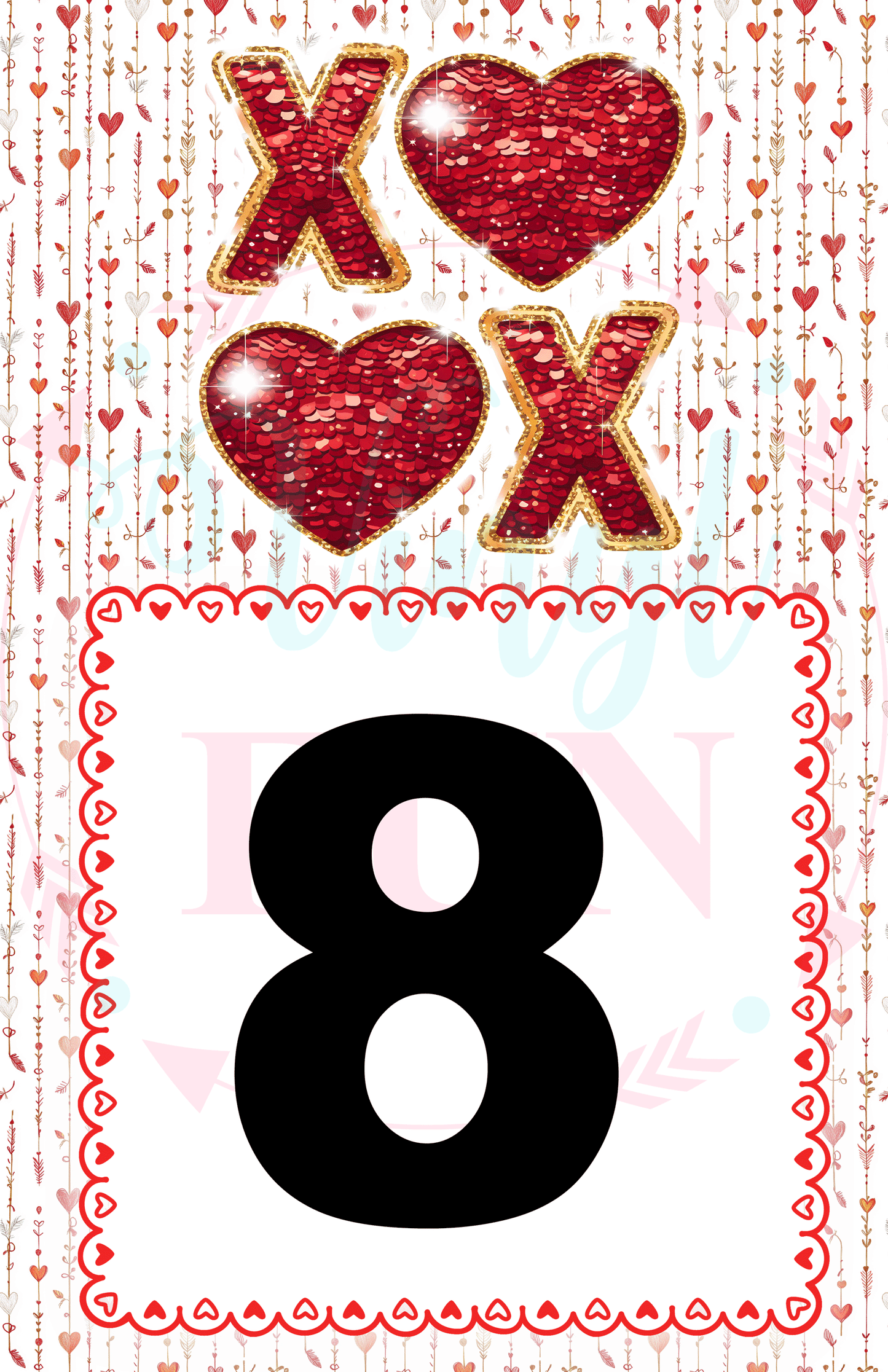 Valentine's Day Jumbo Card