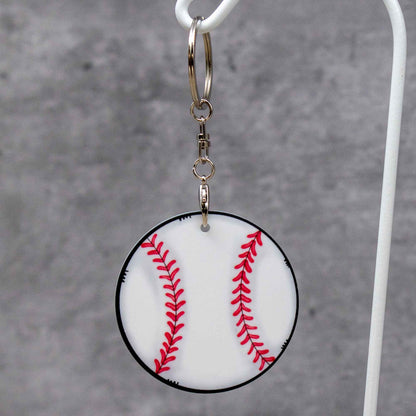 Acrylic Sport Keychain