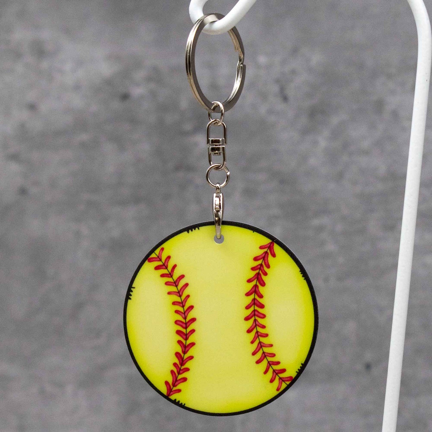 Acrylic Sport Keychain