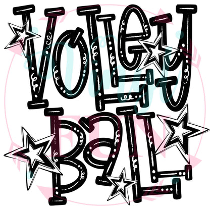 UVDTF Volleyball Decal -104