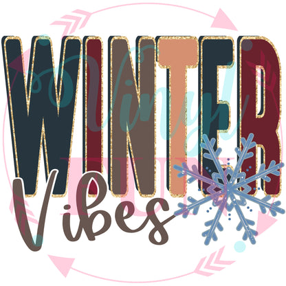 Winter Is Cold Transfers - For Fabrics