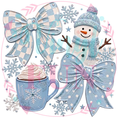 Winter Is Cold Transfers - For Fabrics