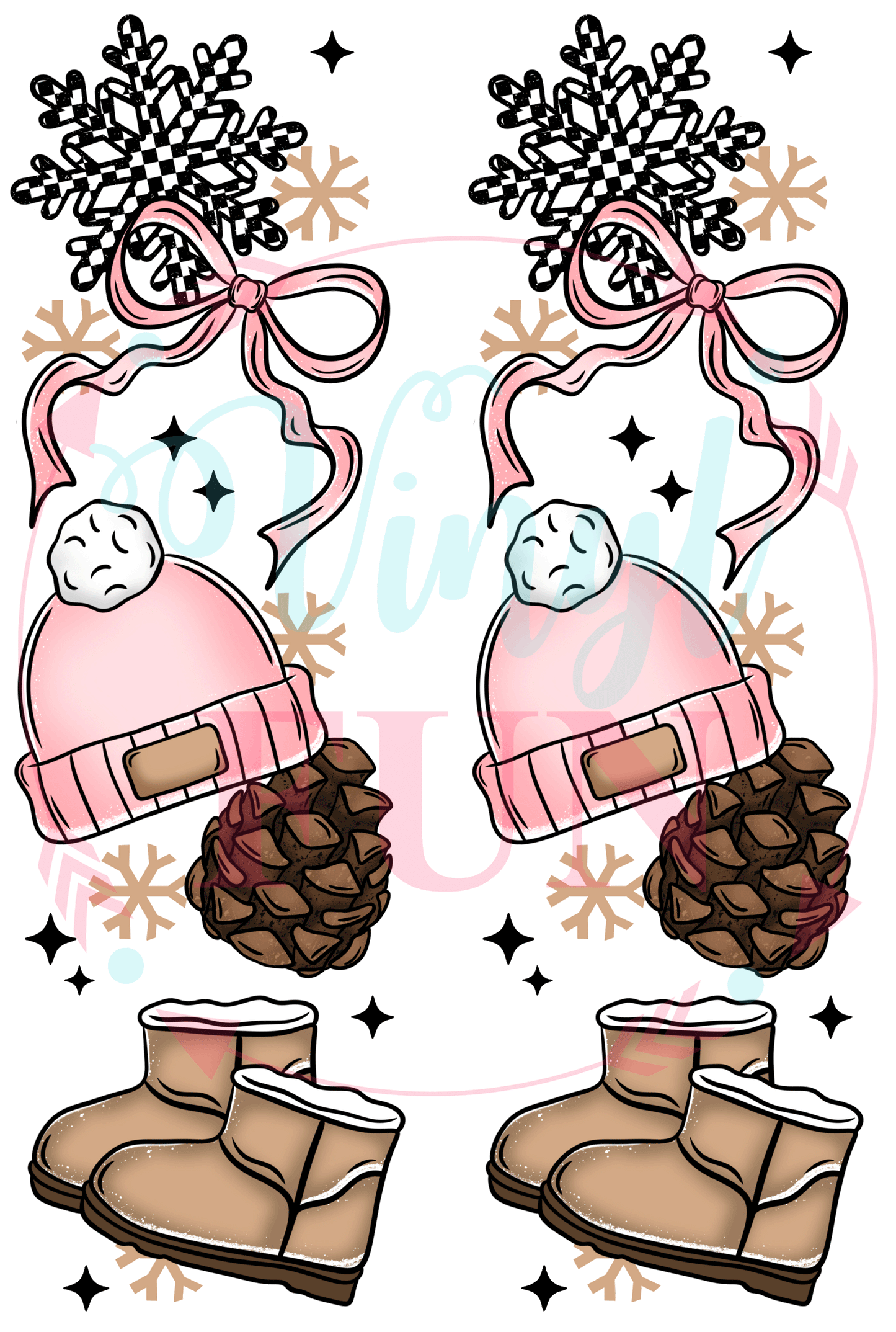 Boots & Beanies Transfer -WN10