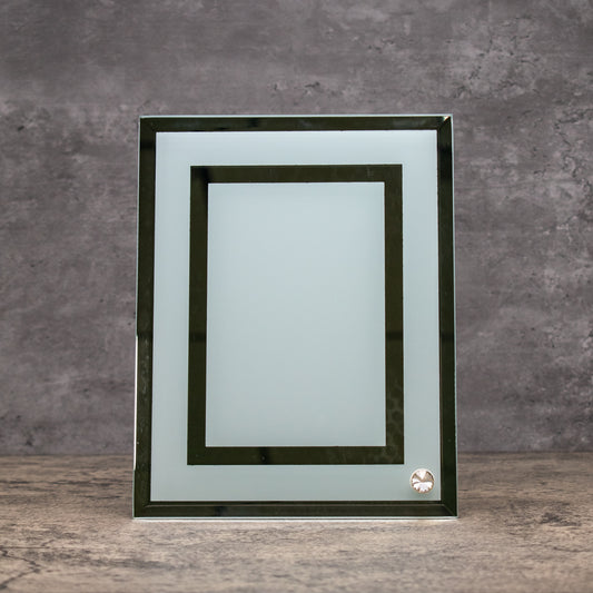 Mirrored Sublimation Photo Display Easel - 7" x 9"