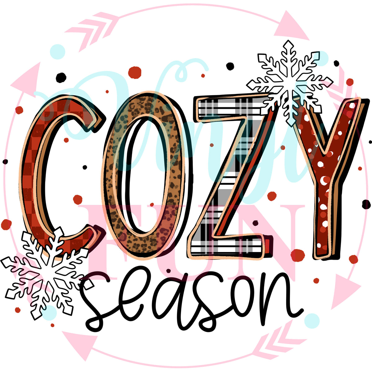 Cozy Christmas Transfer - XM44