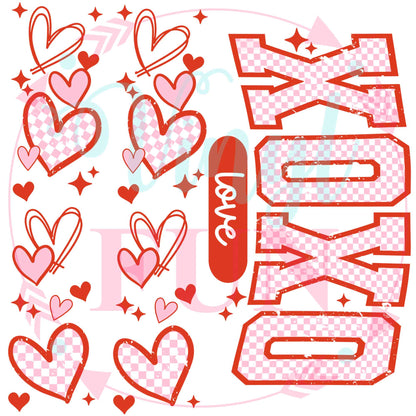 XO Checkered Transfer -V16