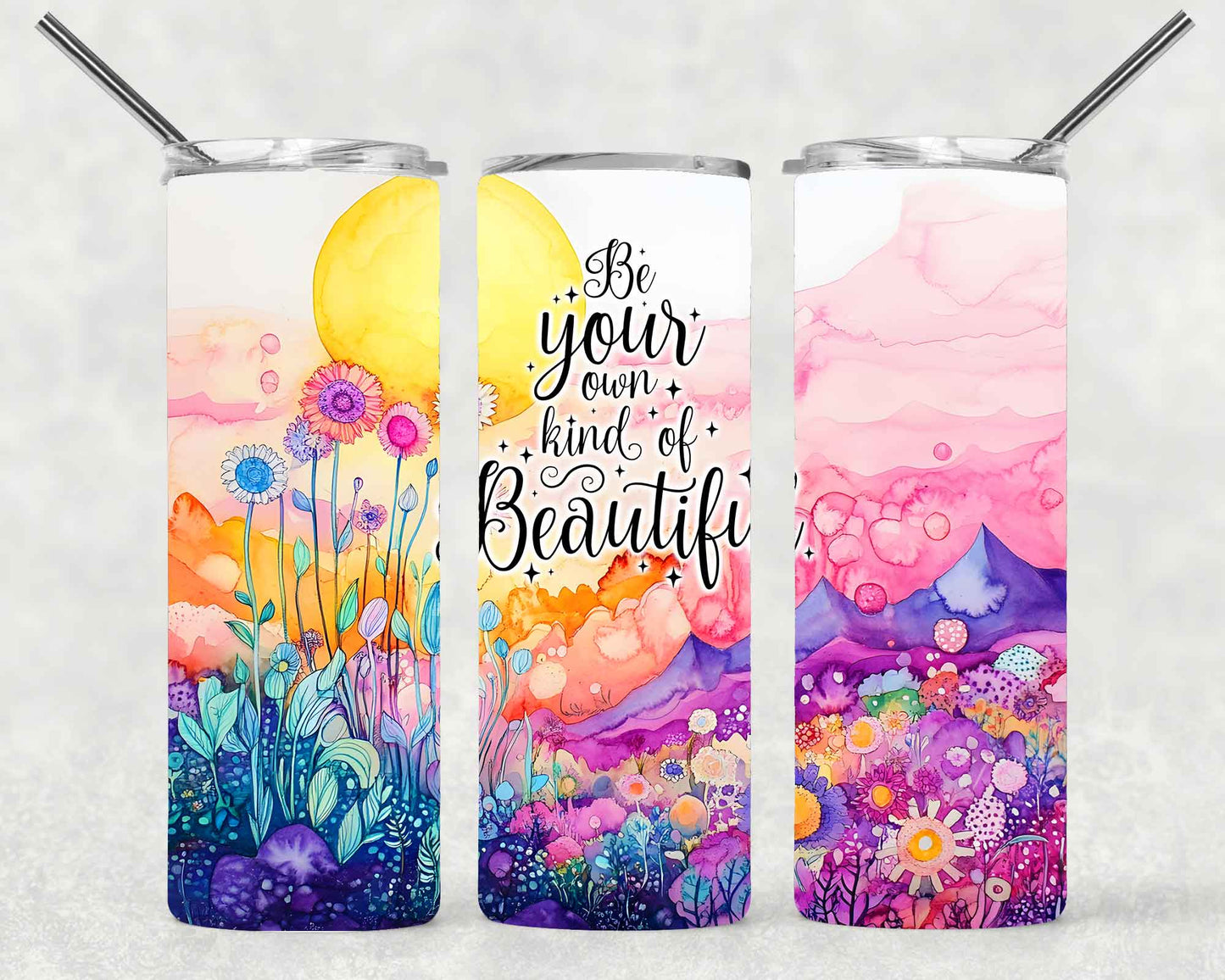 Your Own Beautiful Wrap For Straight Tumbler-S628