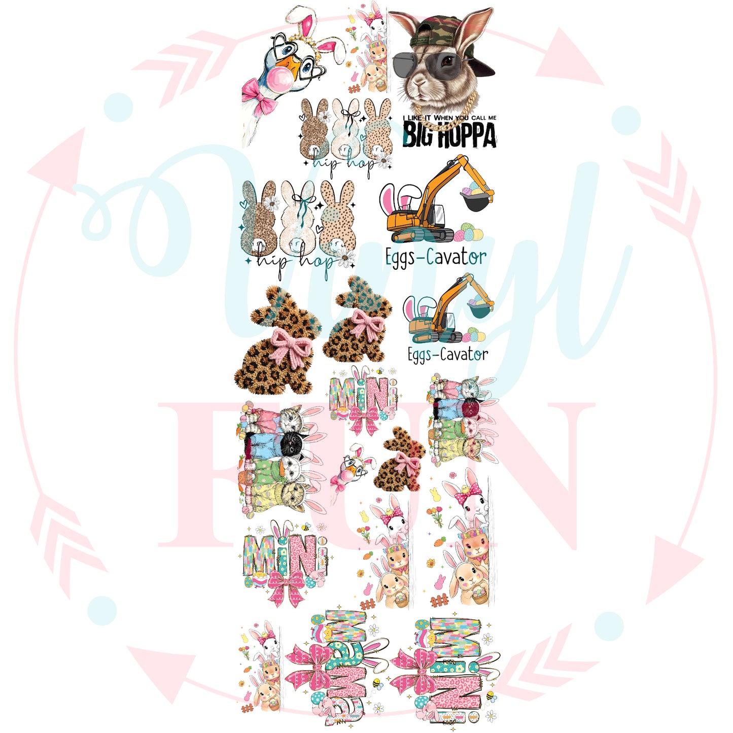 Easter Vibes Gang Sheet 22"x60"