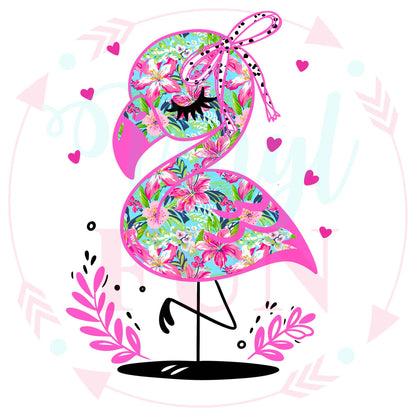 UVDTF Fancy Flamingo Decal - 129