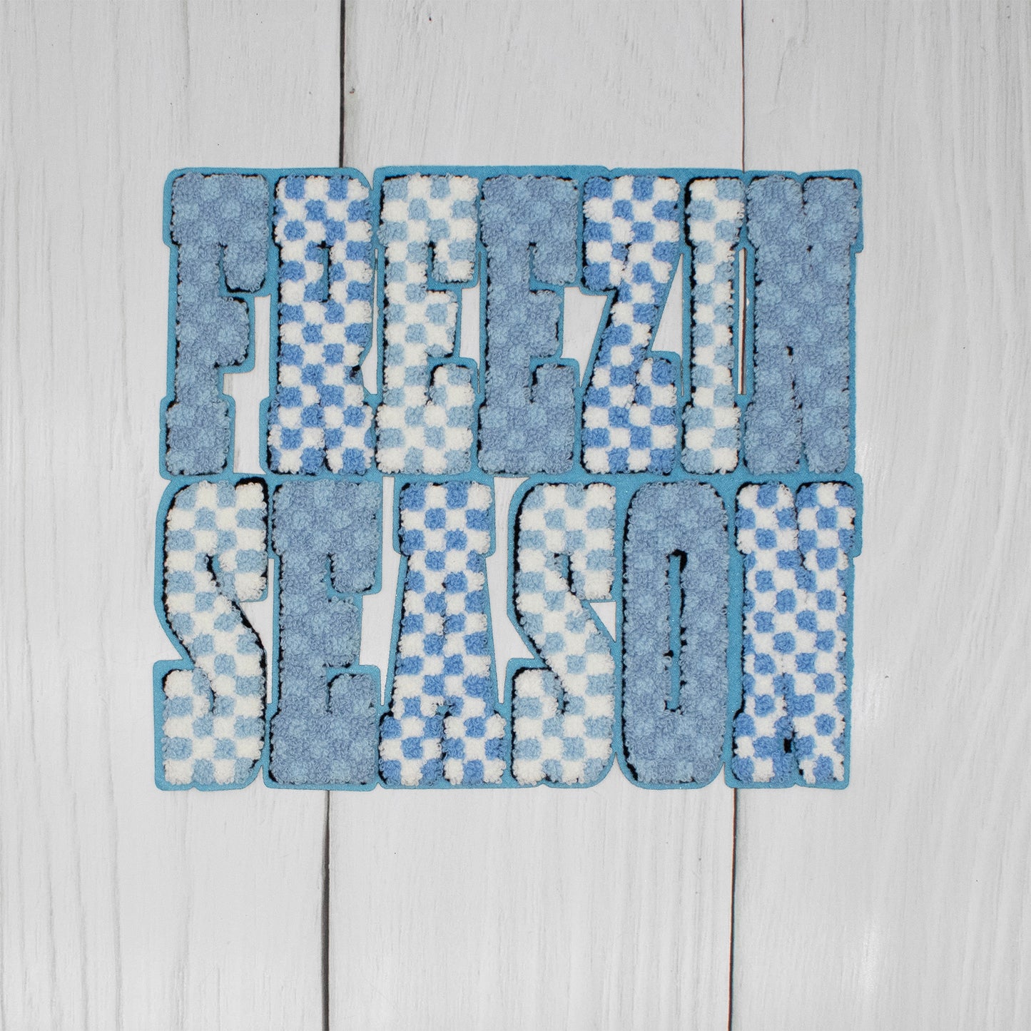 Large Chenille Patches