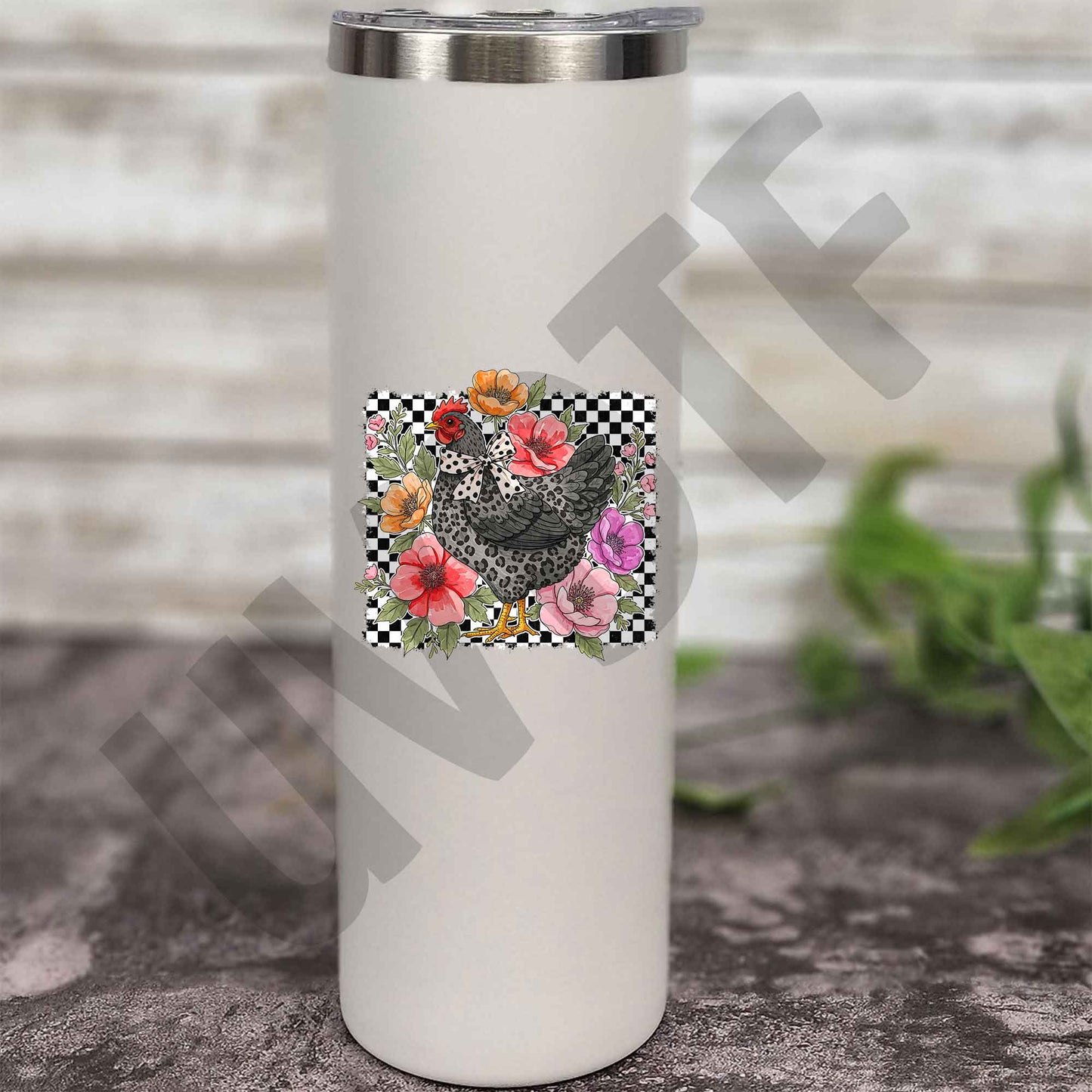 UVDTF Fancy Hen Decal - 153