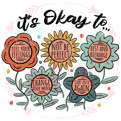 UVDTF It's Okay Decal - 122