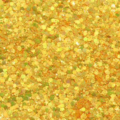 Outrageous Orange Glitter