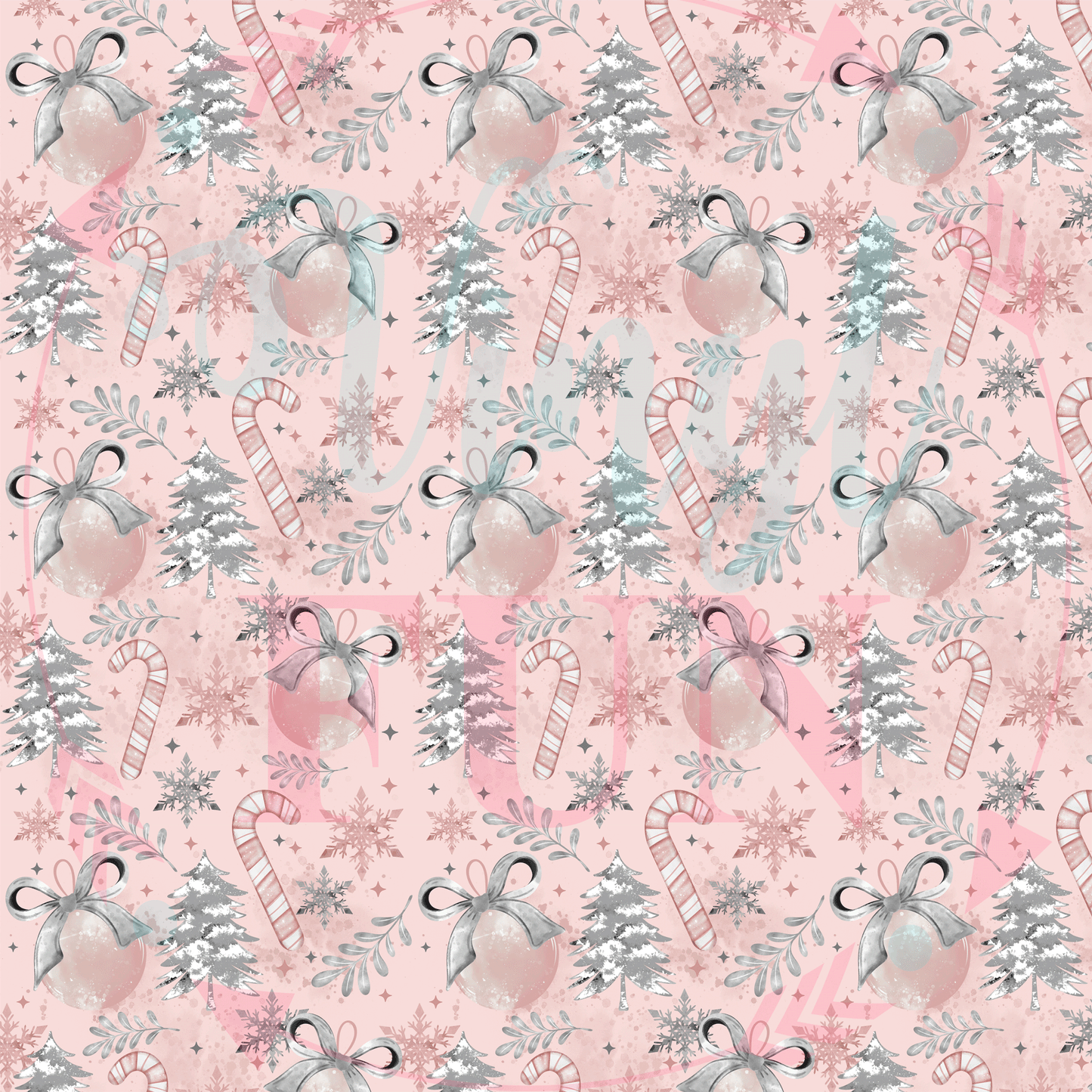 Pink Ornaments Pattern