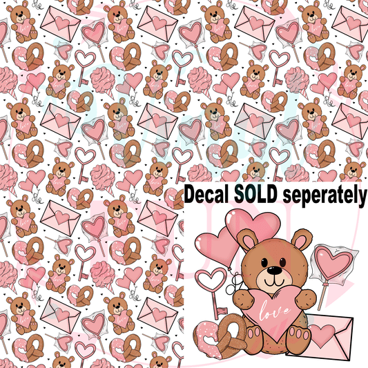 Love Bear Pattern