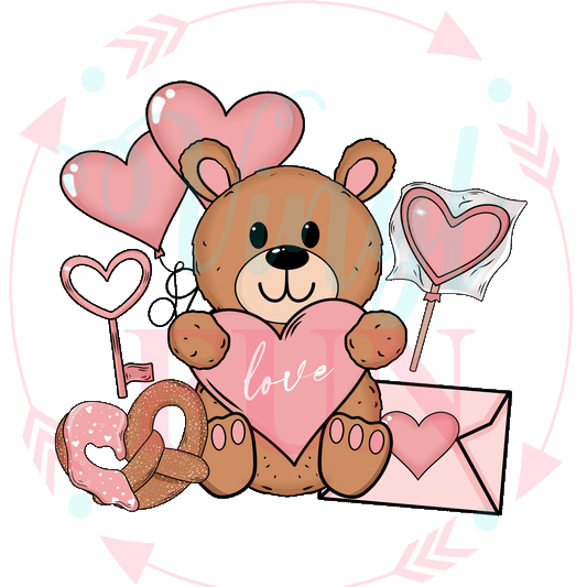 Love Bear Transfer-H20