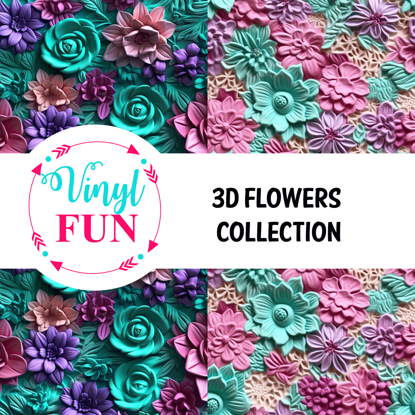 3d Flower Collection-A3