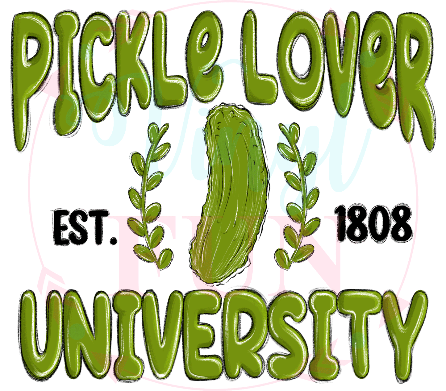 Pickle Lover Decal-21