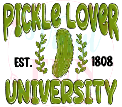 Pickle Lover Decal-21