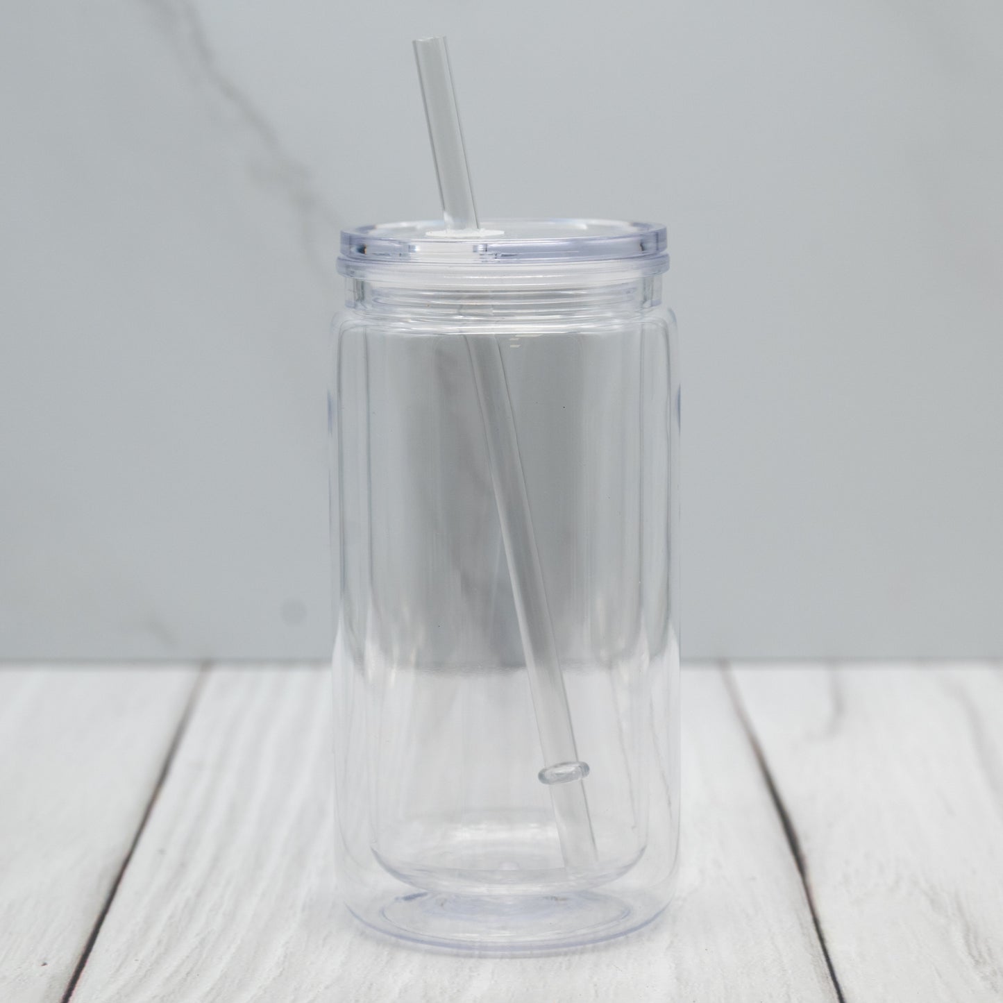 Plastic Snow Globe Libbey - Clear Lid