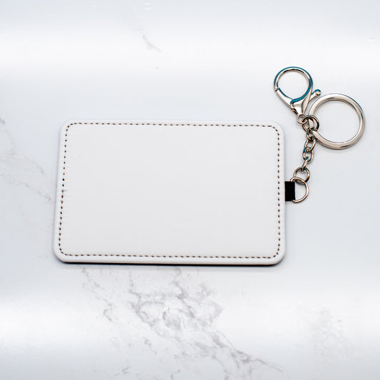 Sublimation Card Holder Keychain