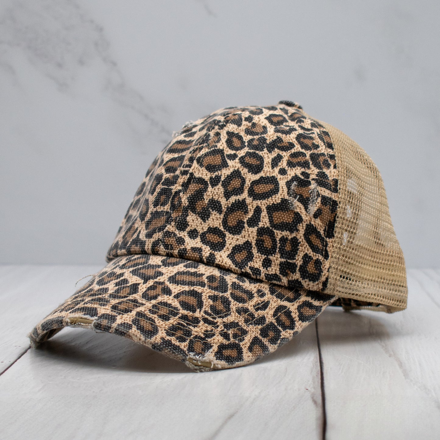 Women's Ponytail Mesh Hat