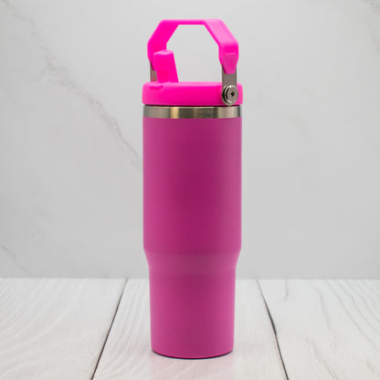 Sublimation Colored Sports Bottle With Top Handle