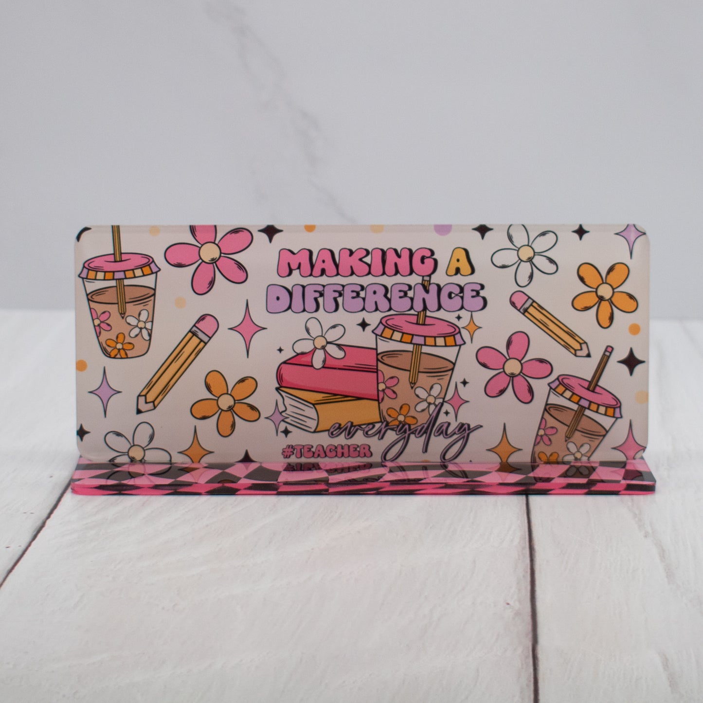 Sublimation Acrylic Desk Sign