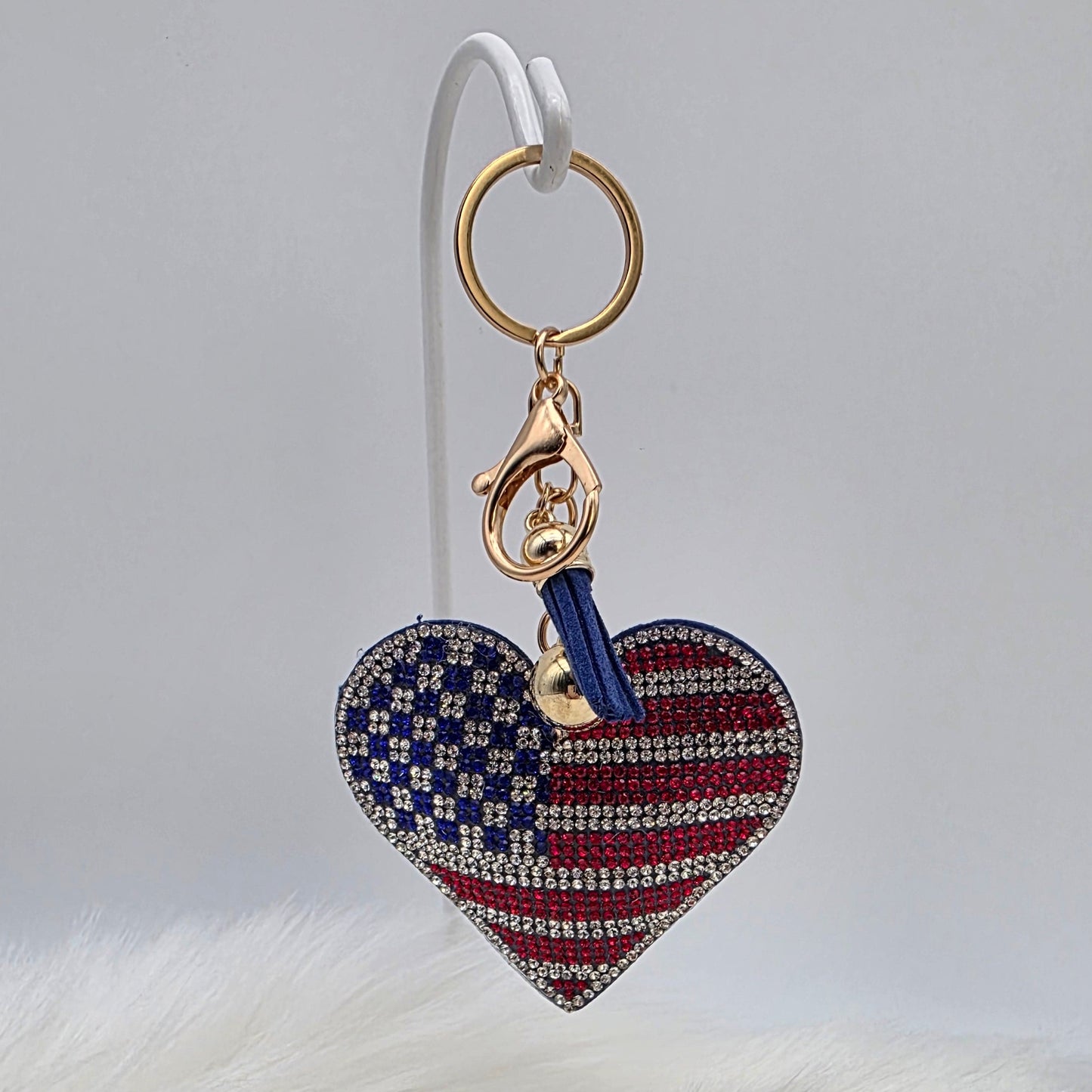 Rhinestone Keychain