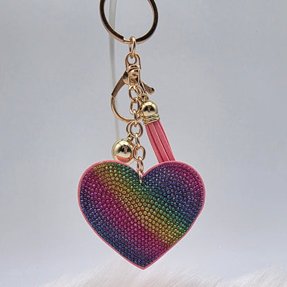 Rhinestone Keychain