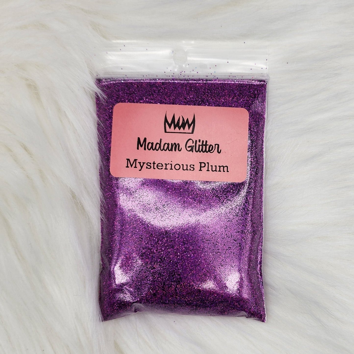 Mysterious Plum Glitter