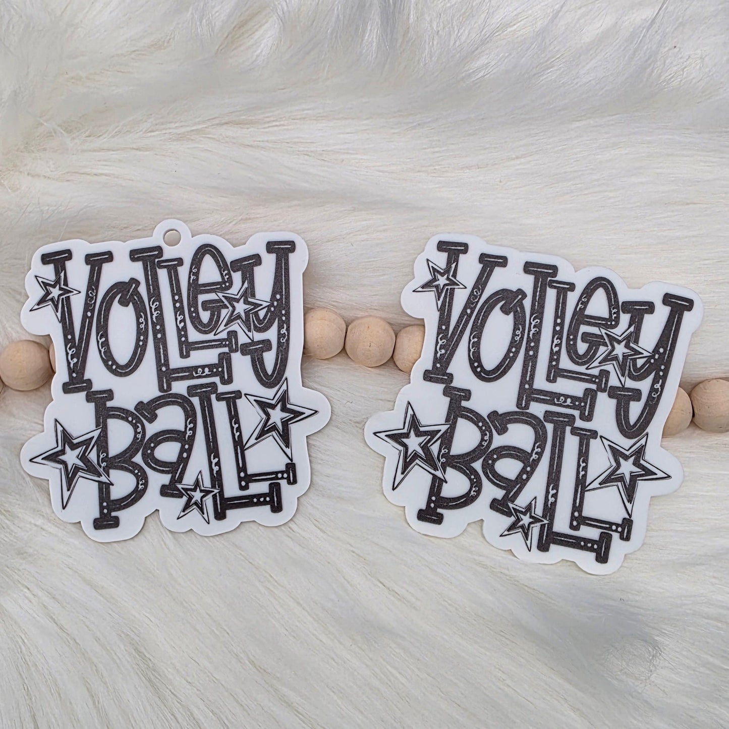 Volleyball Bag Charm