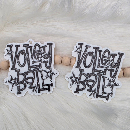 Volleyball Bag Charm